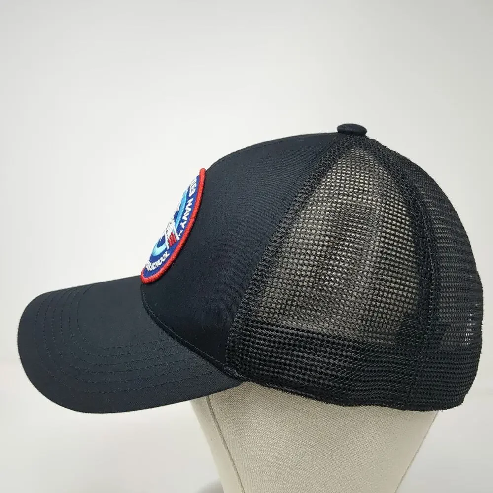 Armycrew Top Gun Trucker Hat Black One Size US Navy Fighter Weapons School Logo